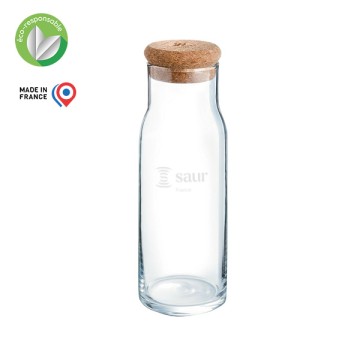 CARAFE D'EAU EN VERRE x6